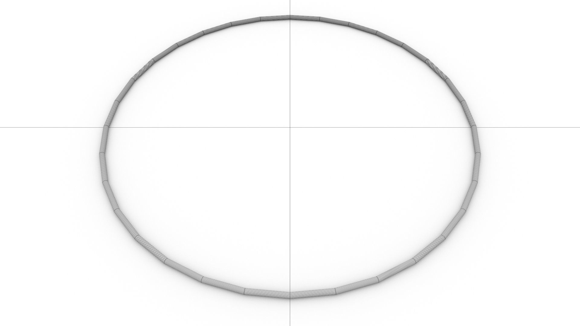 laos Hula Hoop  Low-poly 3D model_8