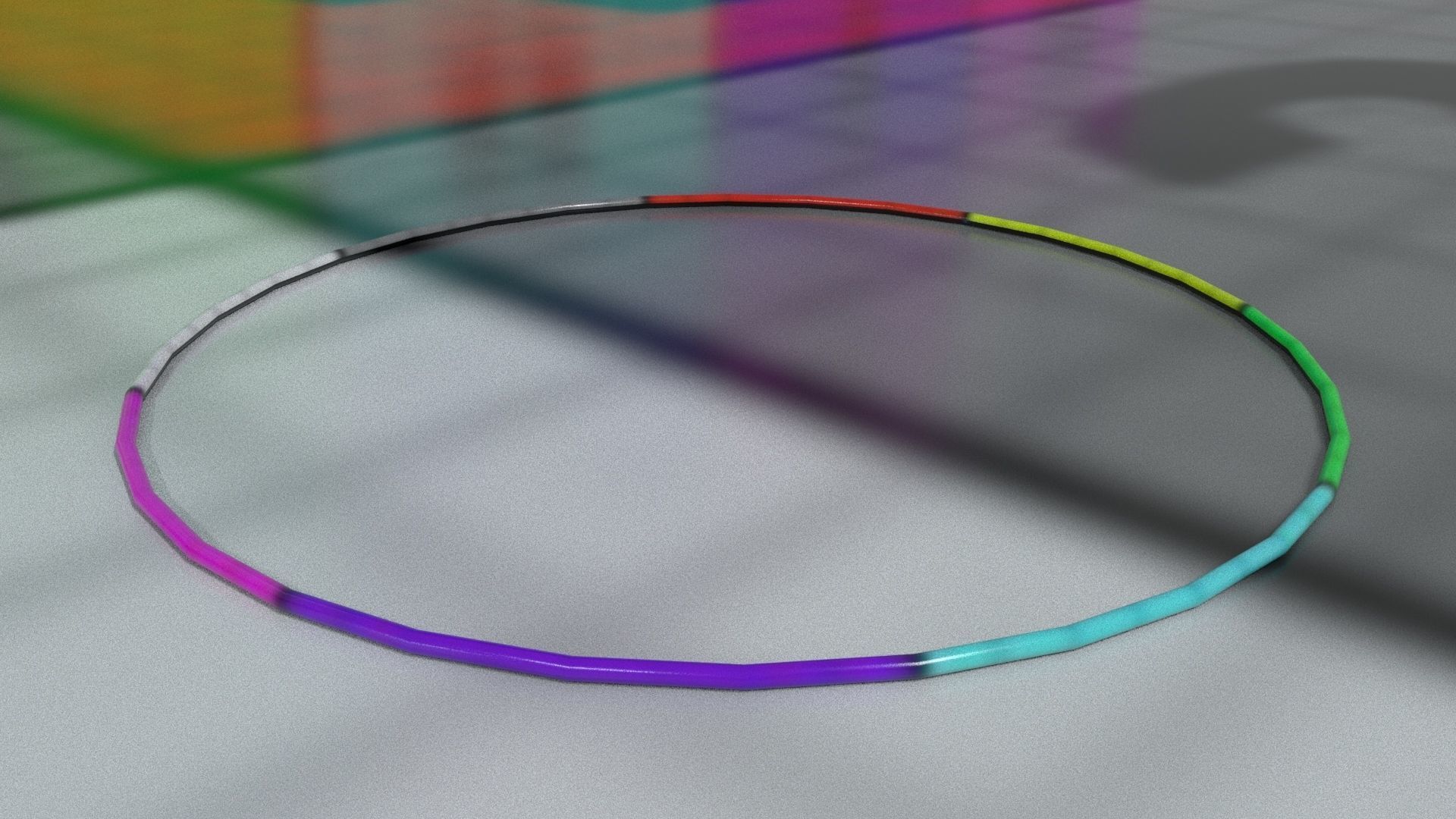laos Hula Hoop  Low-poly 3D model_11