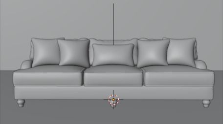 SOFA 3D MODEL Free 3D model_1