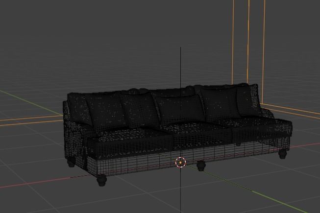 SOFA 3D MODEL Free 3D model_2