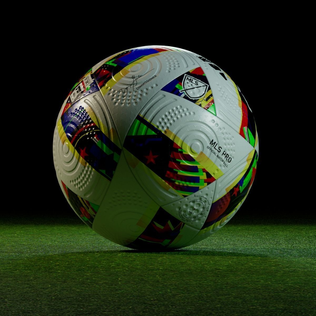 MLS 2024 Ball 3D model_6