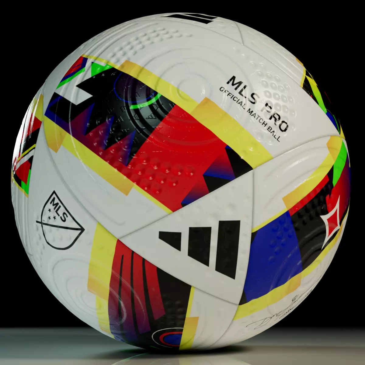 MLS 2024 Ball 3D model_0