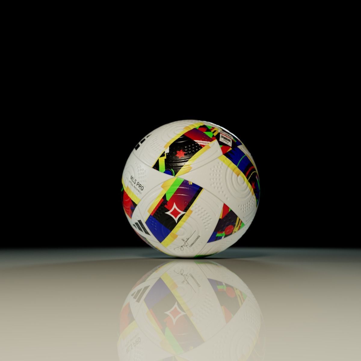 MLS 2024 Ball 3D model_3
