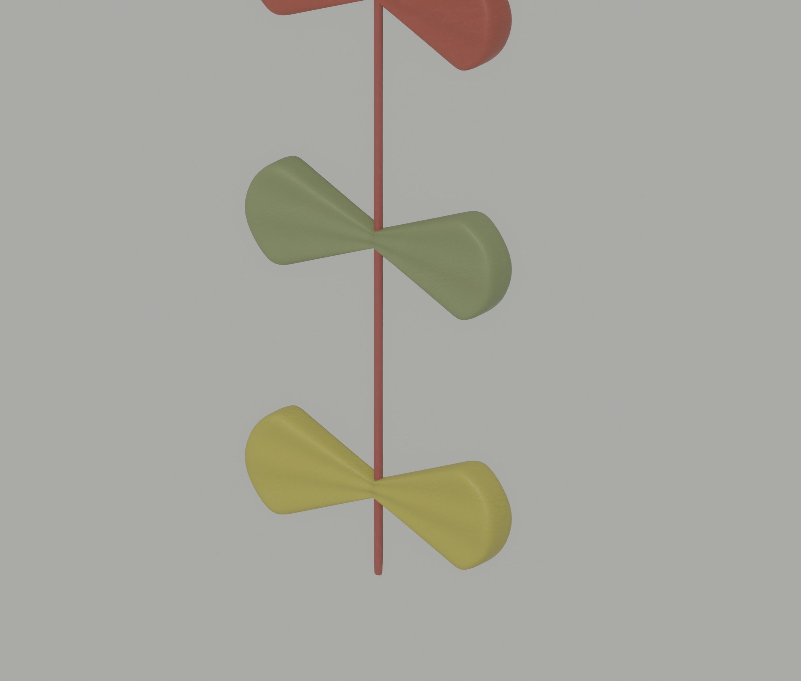 Kite model 3D model_11
