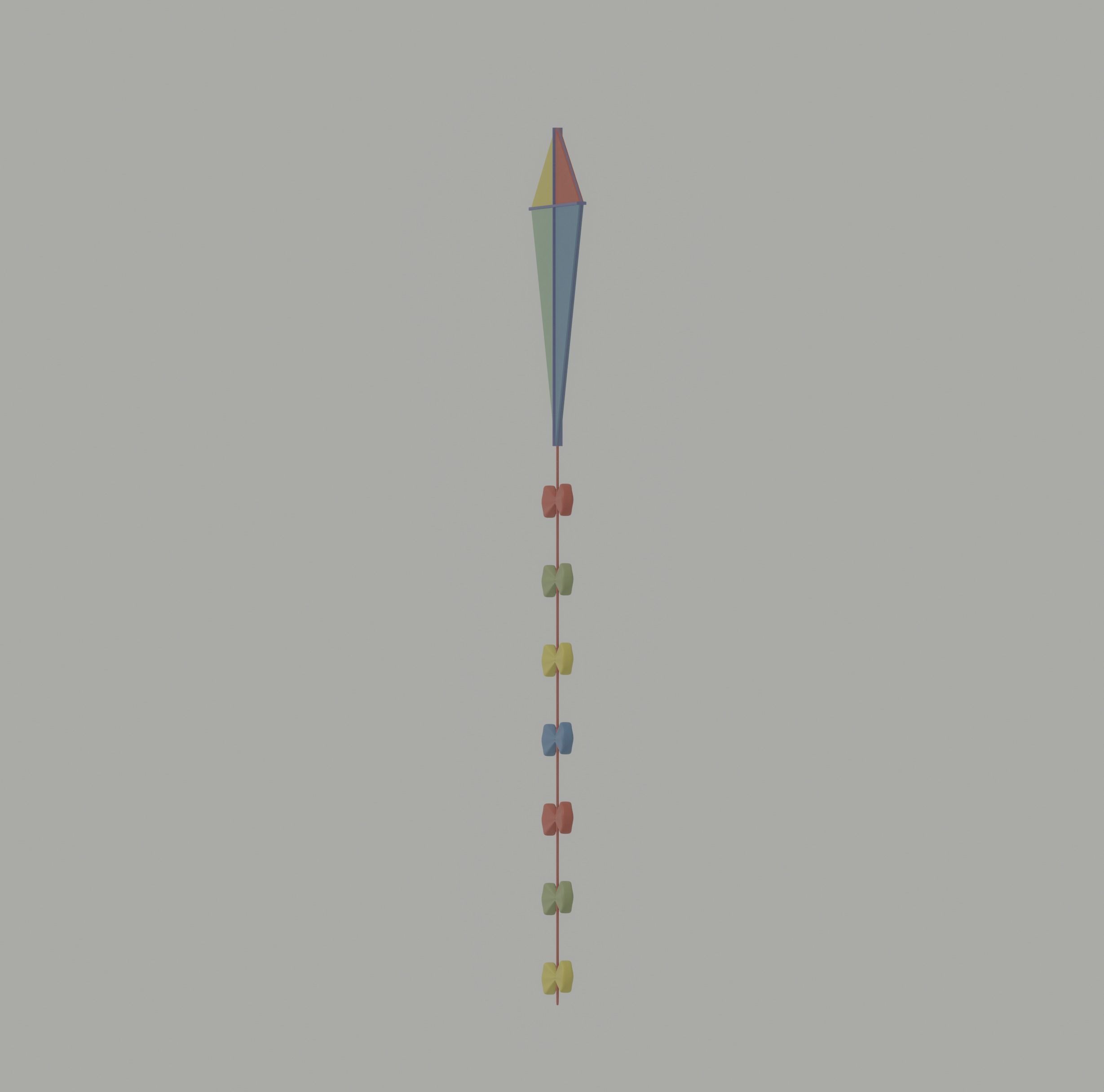 Kite model 3D model_6