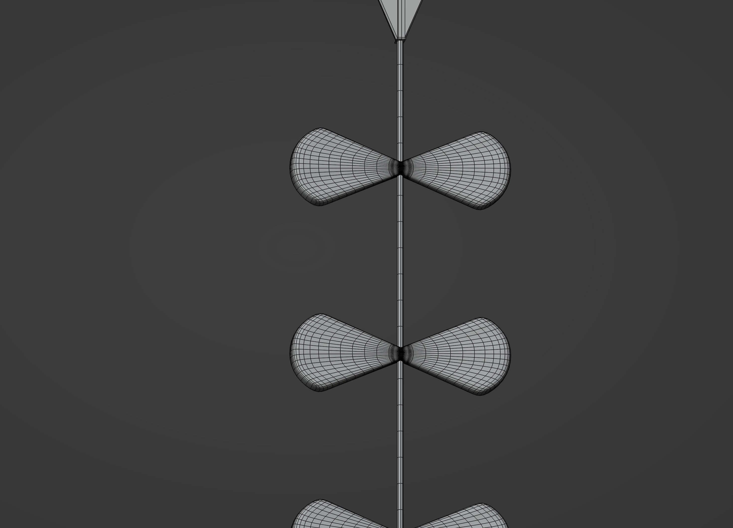 Kite model 3D model_15