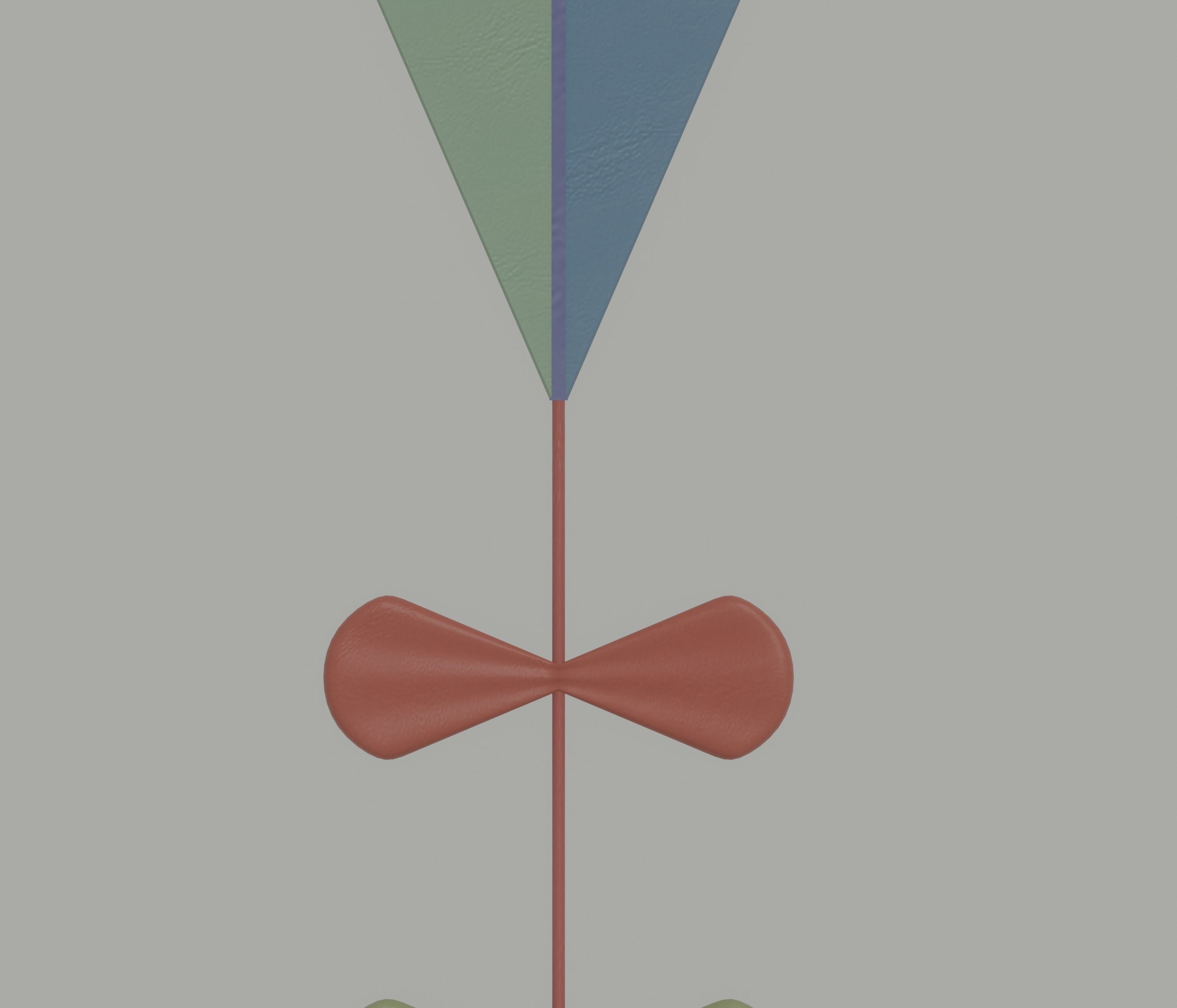 Kite model 3D model_9