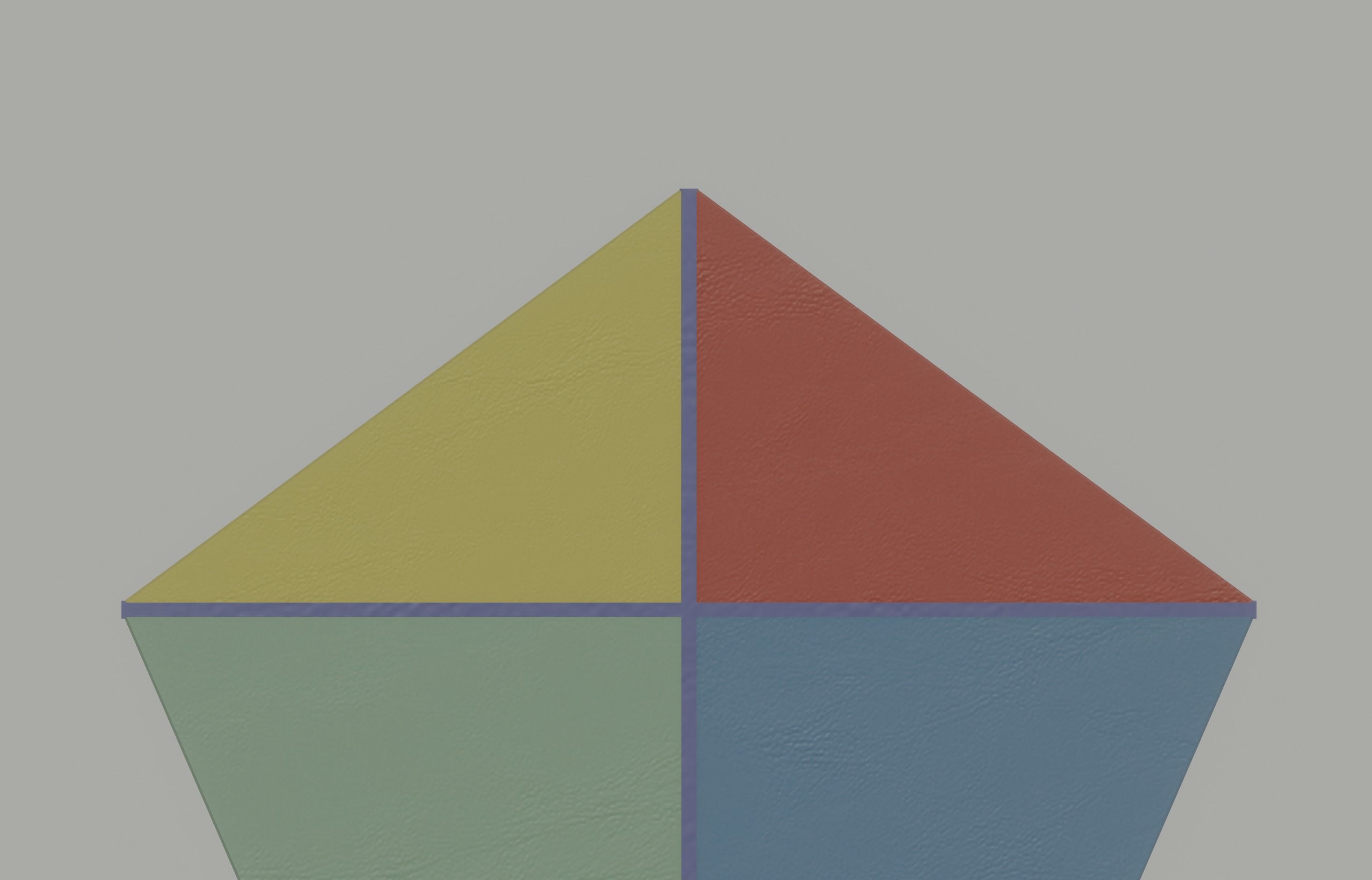 Kite model 3D model_8