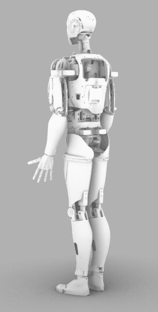 future human robot 3D model_1