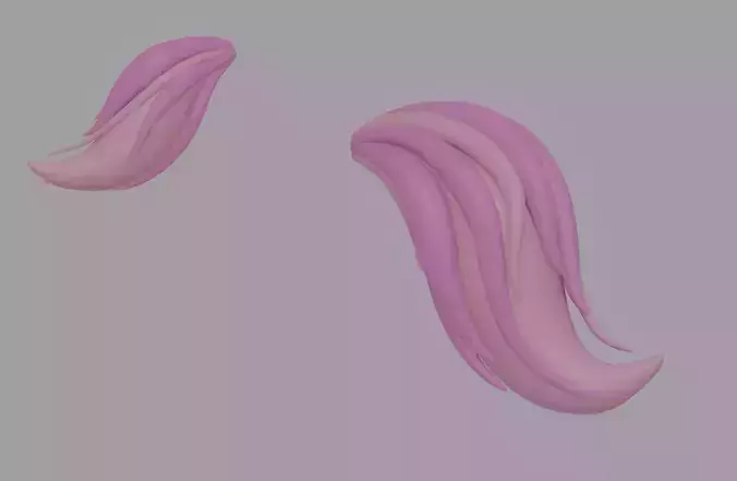 Tail model 3D model