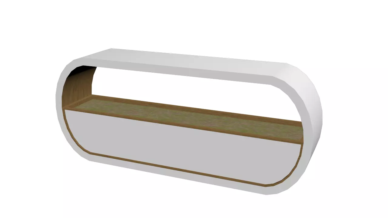 Outdoor fence greening model 3D model