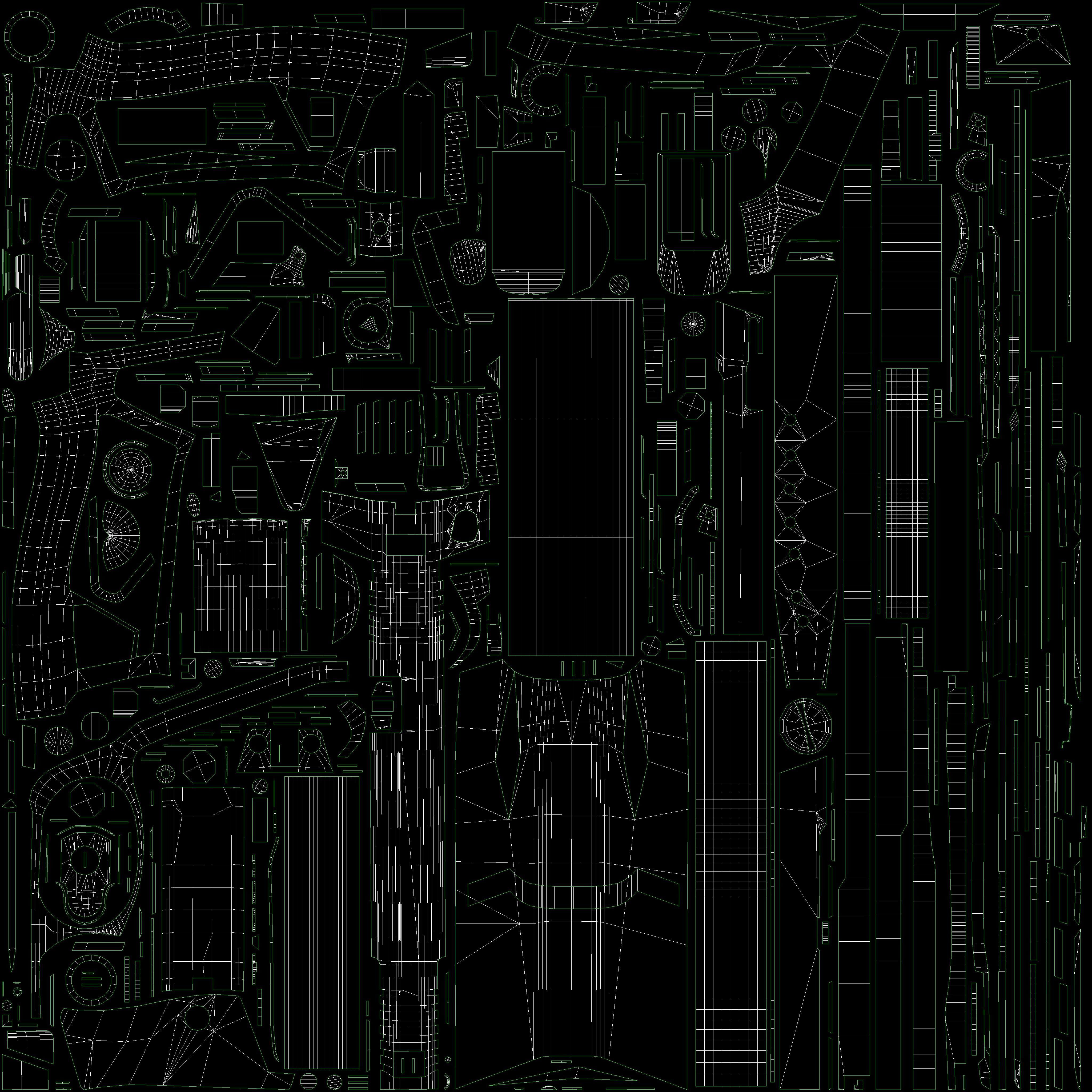 Revenge Silver Low-poly 3D model_19