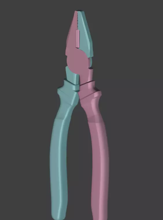 3d pliers modeling Free 3D model_0