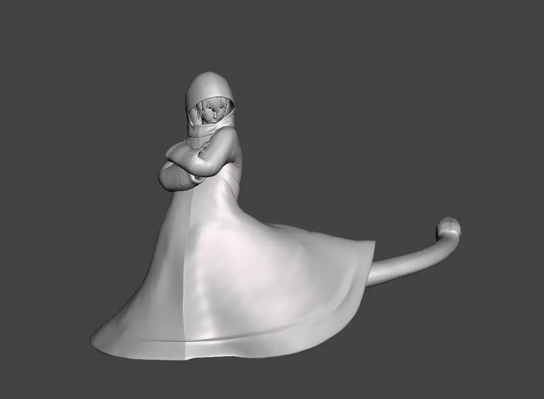Kabuto Yakushi Snake Cloak 3D Model 3D print model