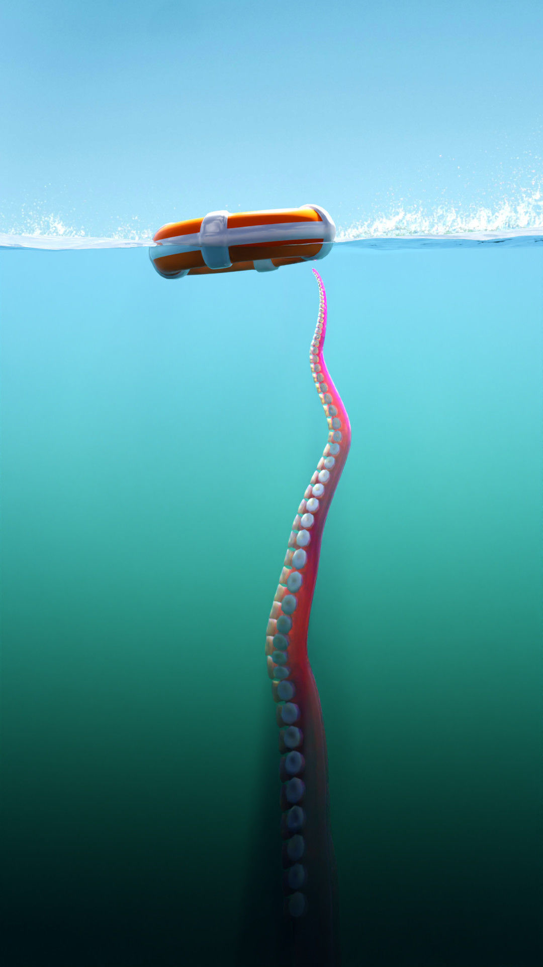 Tentacle Animation System Low-poly 3D model_3