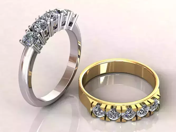 Riviera Eternity Rings 