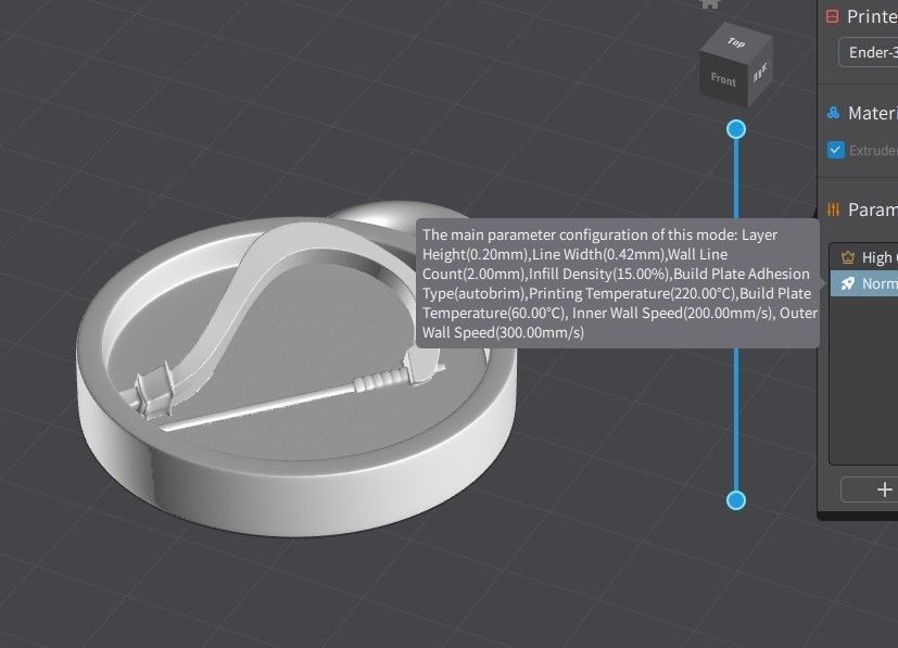HUNTER WOW KEYCHAIN 3D PRINT 3D PRINT MODEL 3D print model_6