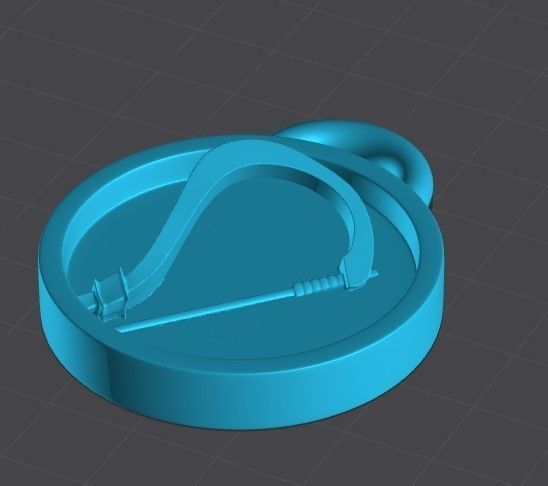 HUNTER WOW KEYCHAIN 3D PRINT 3D PRINT MODEL 3D print model_5