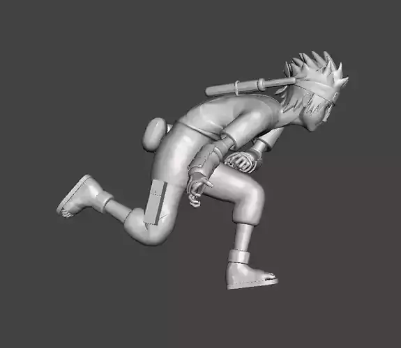 Kakashi Hatake Kid 3D Model 3D print model