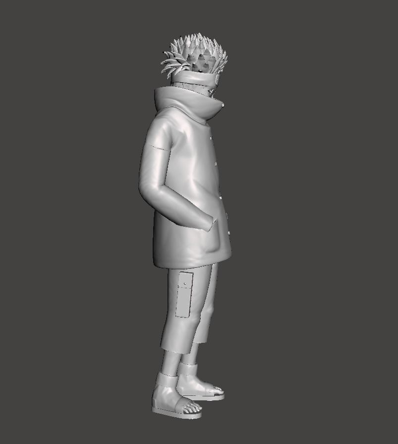 Shino Aburame Genin 3D Model 3D print model_1