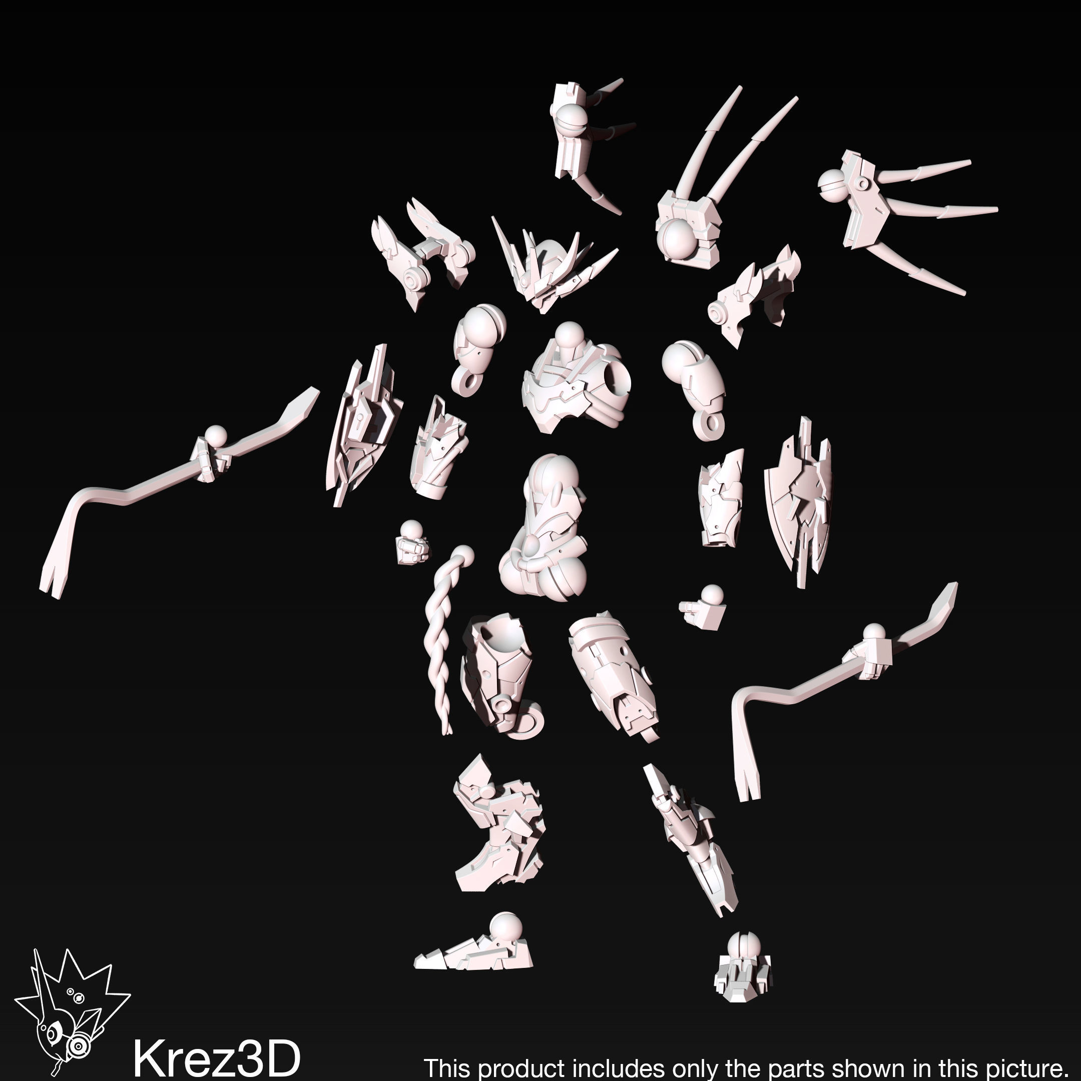 SA-8 Cook Ding 3D print model_2