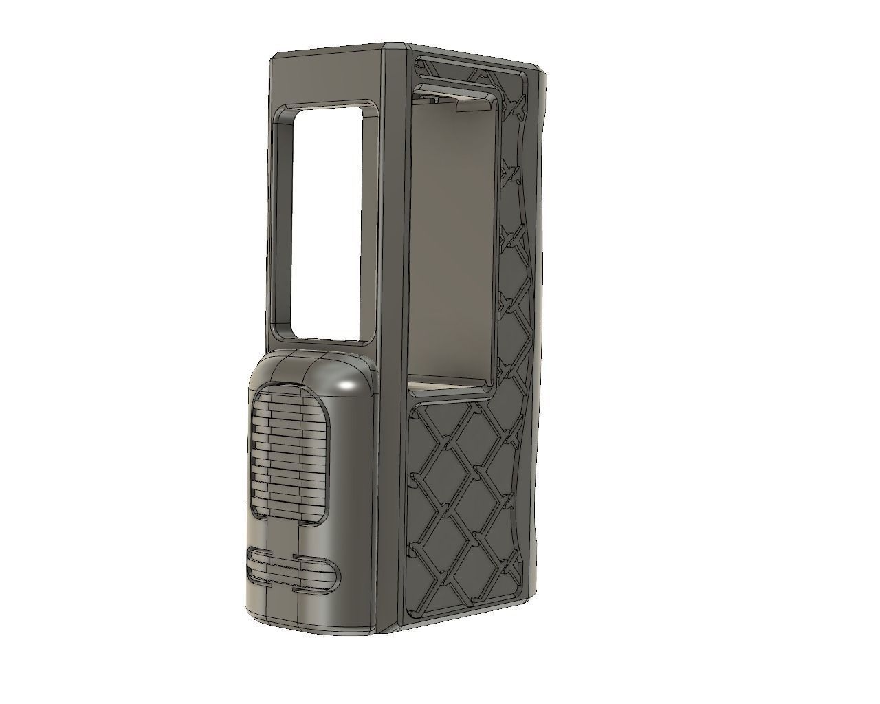 BORO MOD DNA60 OR 60C 18650 SINGLE BATTERY CUSTOM CONNECTOR 3D print model_1