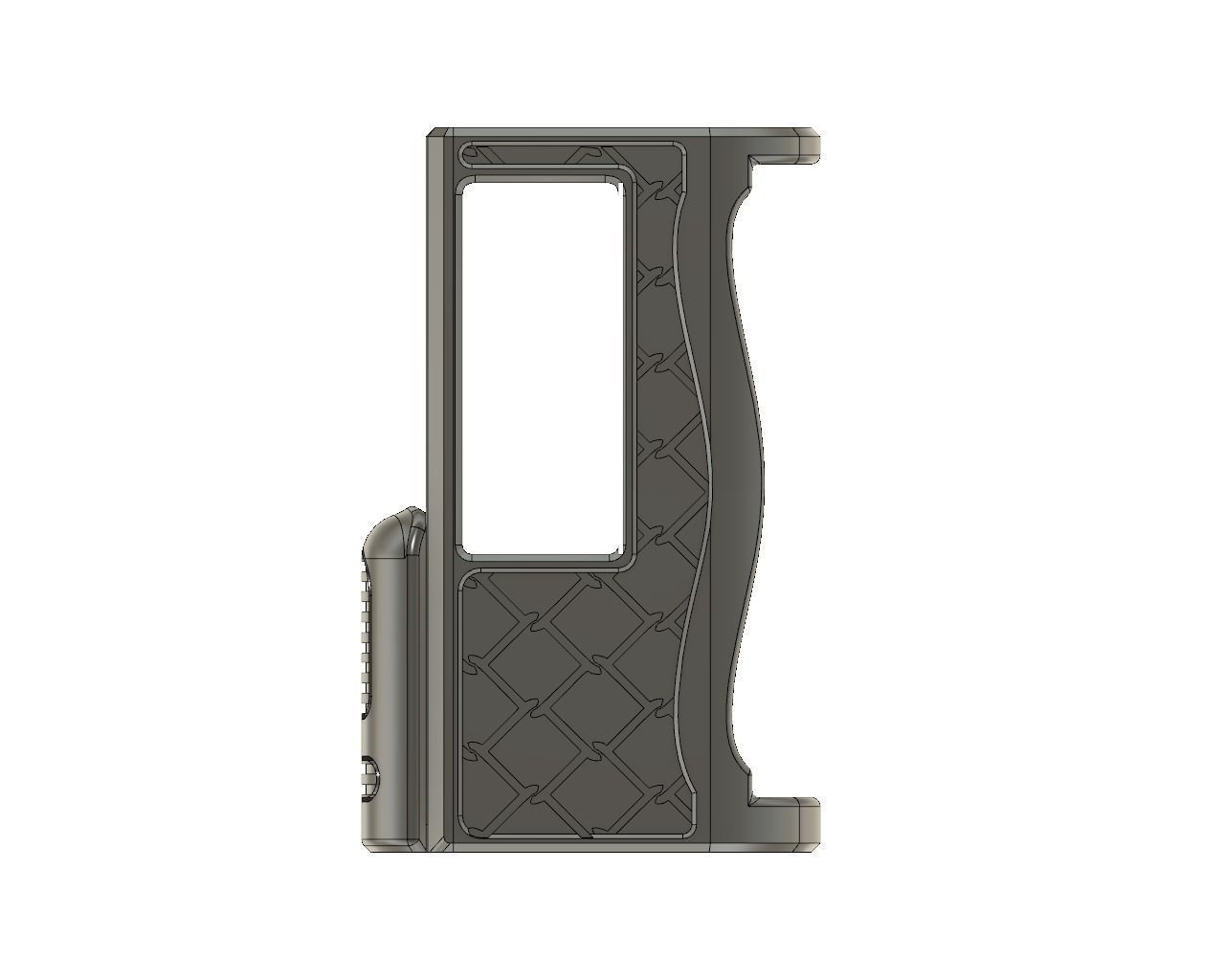 BORO MOD DNA60 OR 60C 18650 SINGLE BATTERY CUSTOM CONNECTOR 3D print model_8