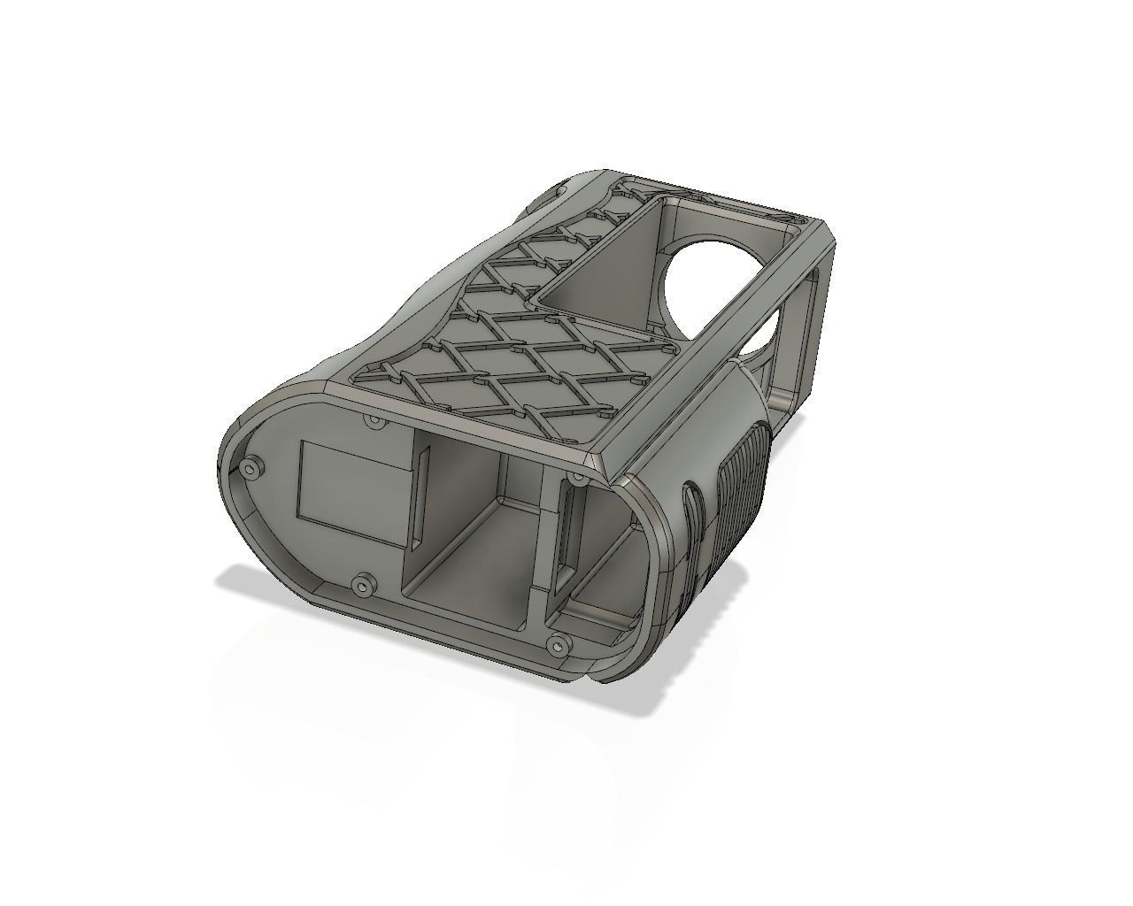 BORO MOD DNA60 OR 60C 18650 SINGLE BATTERY CUSTOM CONNECTOR 3D print model_6