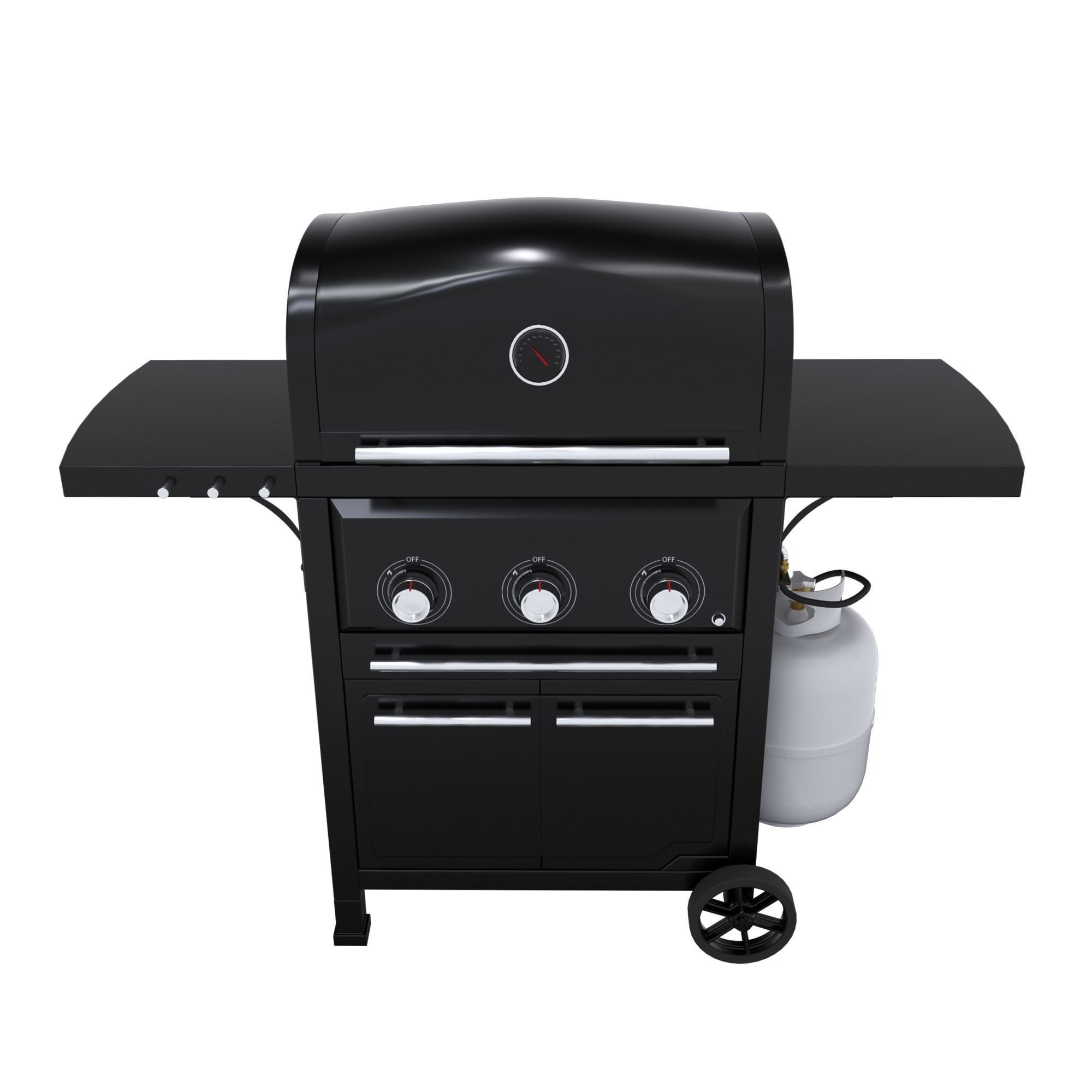 Gas Grill Vermont Castings 3D model_2