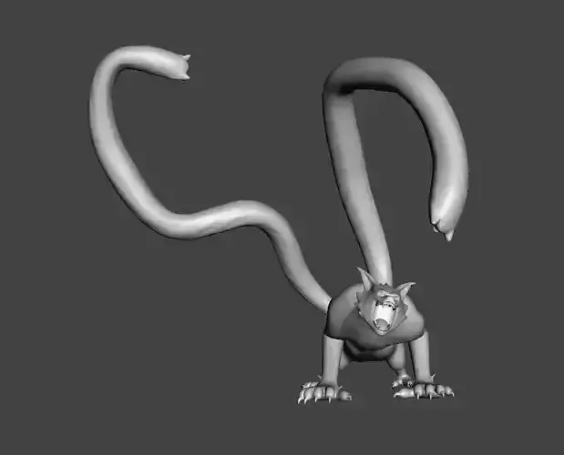 Matatabi 3D Model 3D print model