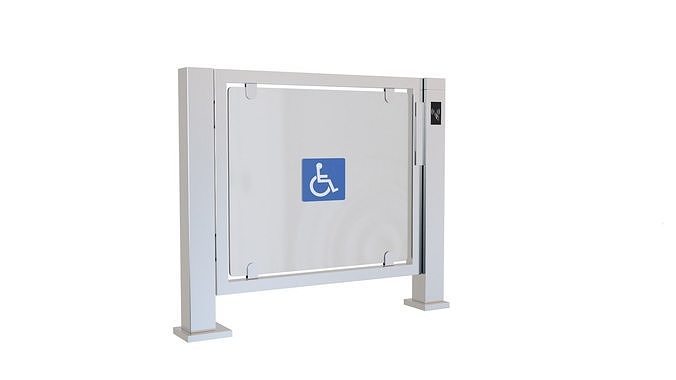Pedestrian Security Gate DSSP6003B 3D model