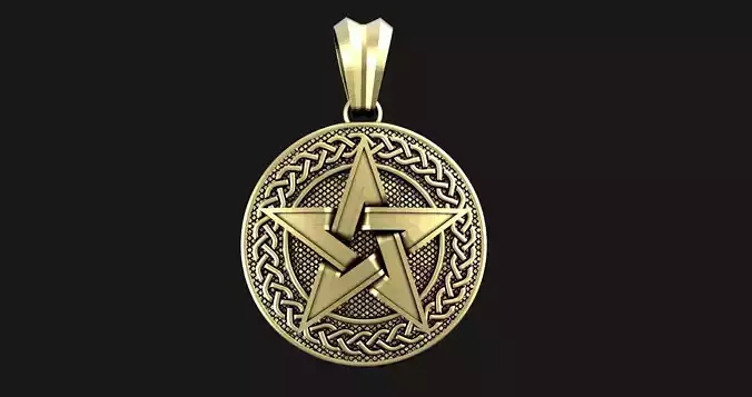 Pentagram pendant 