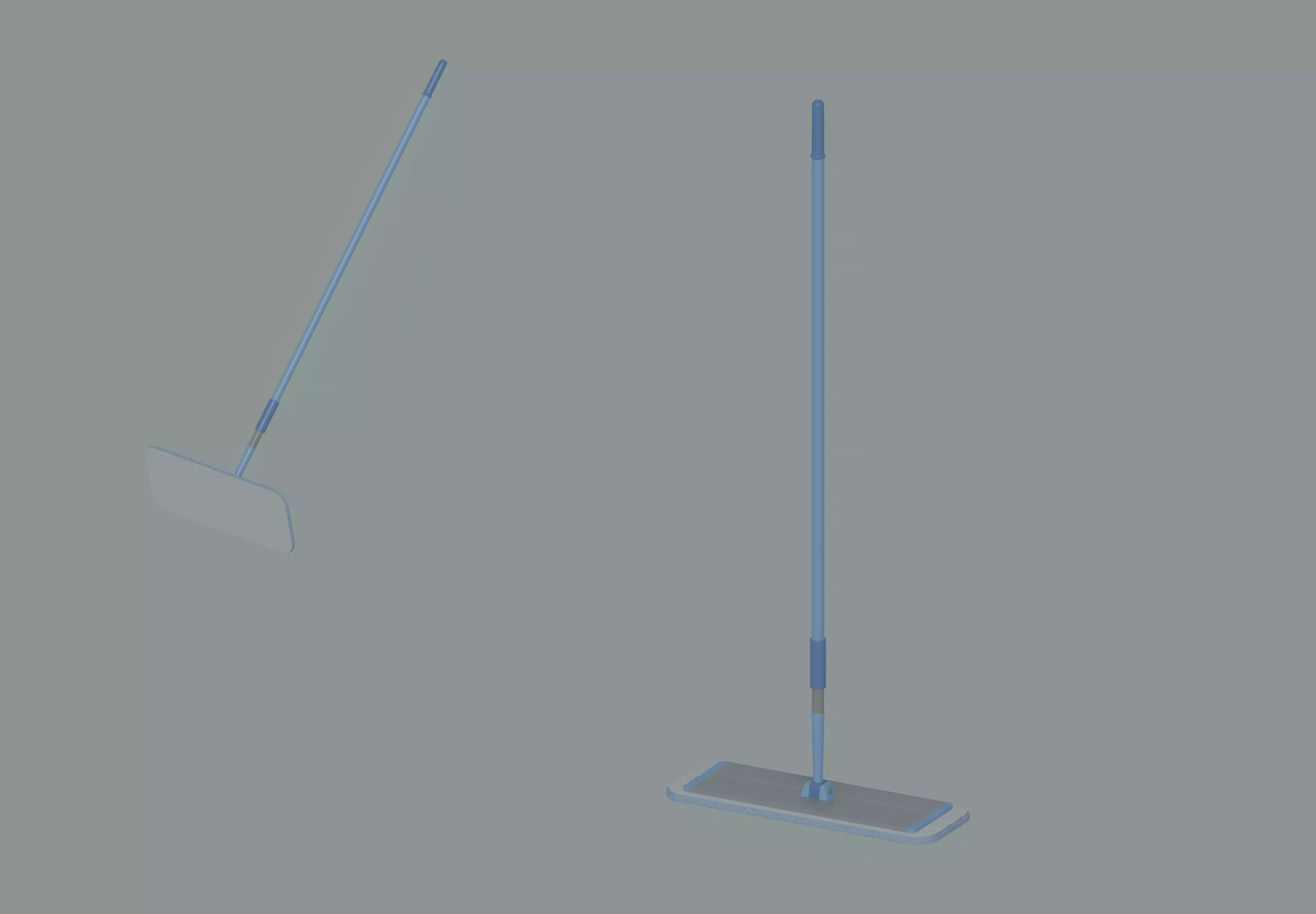 Flat Mop 3D model