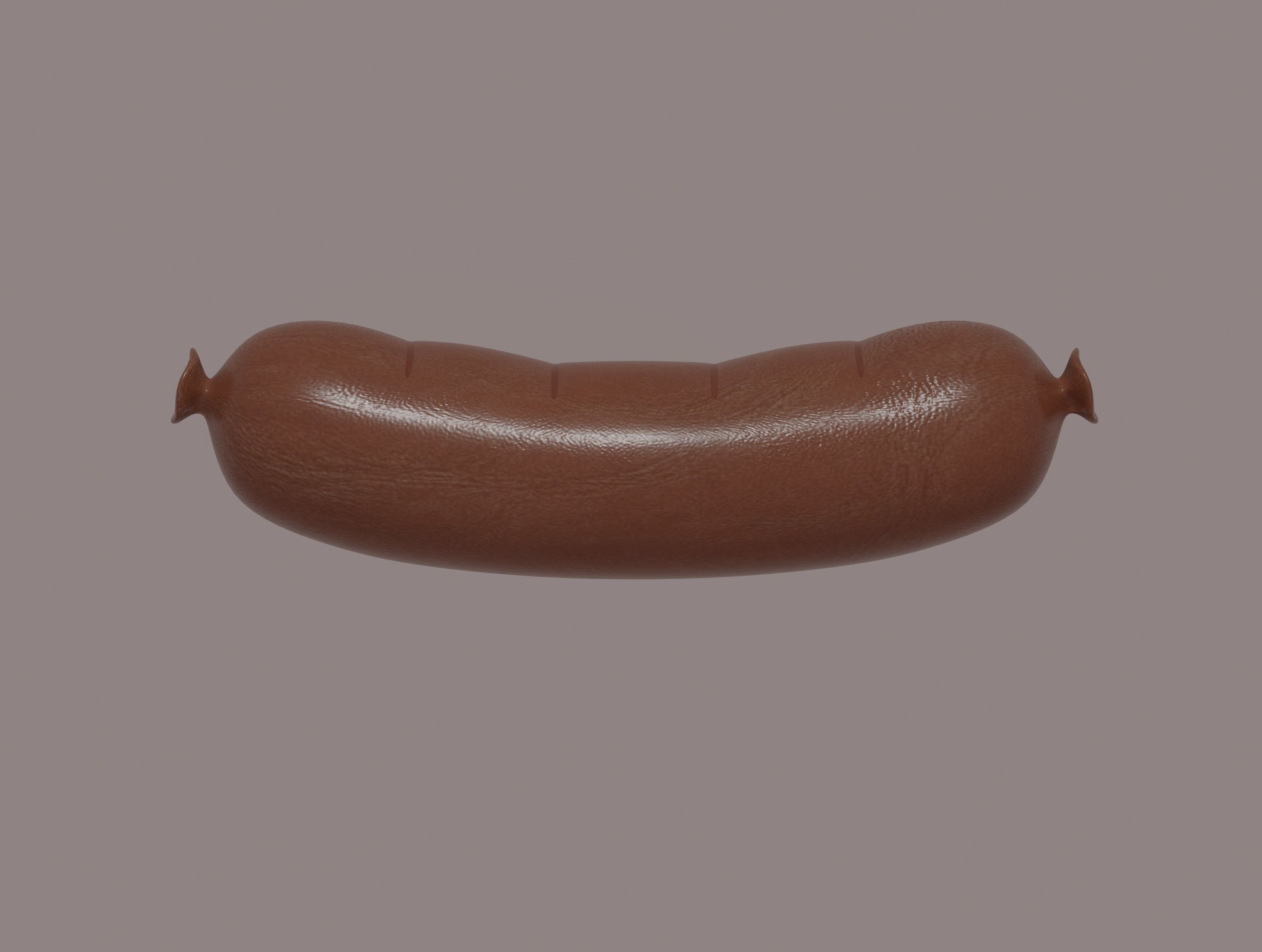 Sausage 3D model_10
