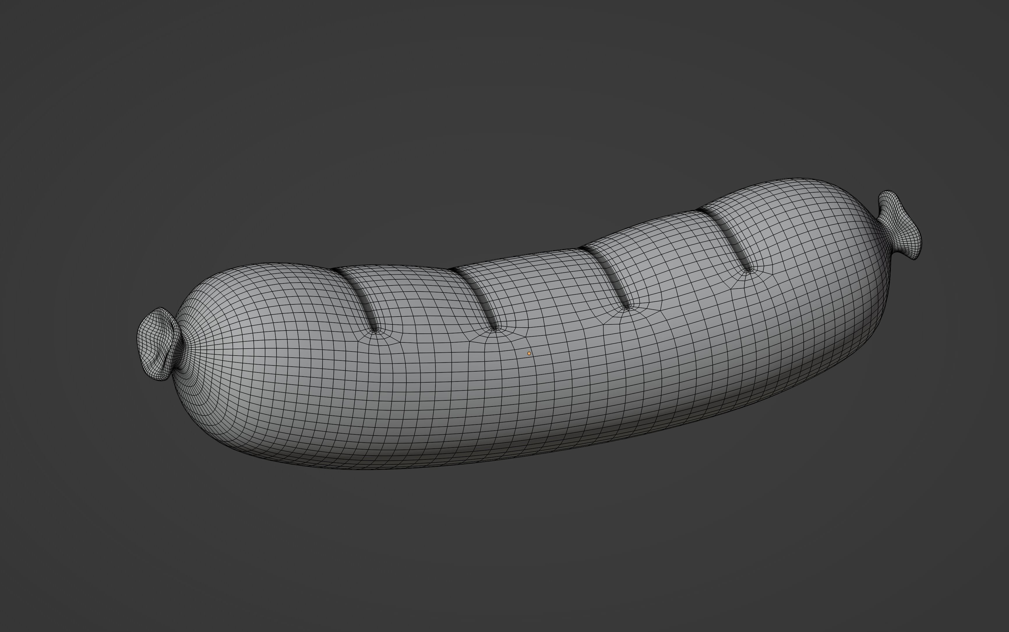 Sausage 3D model_16