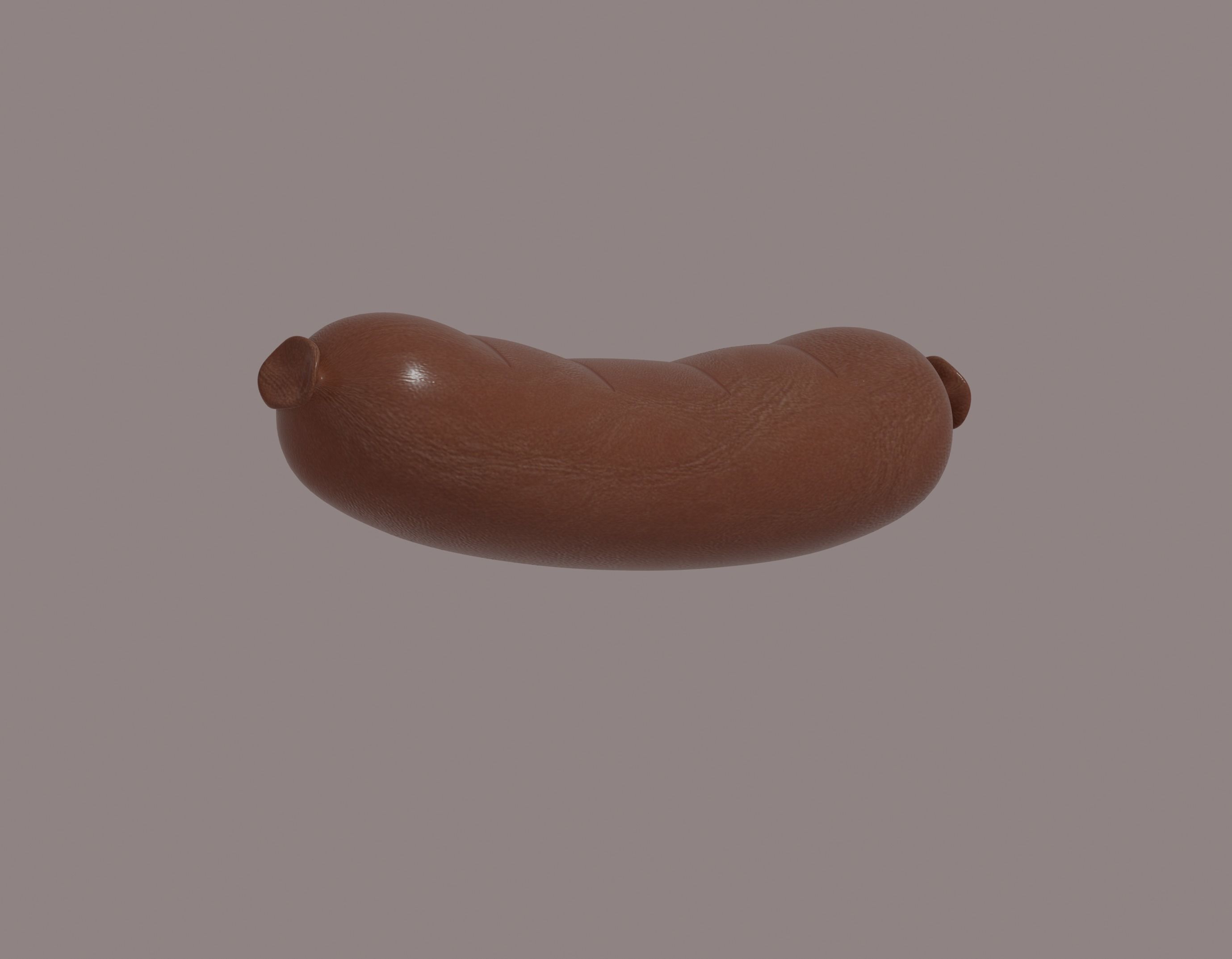 Sausage 3D model_6