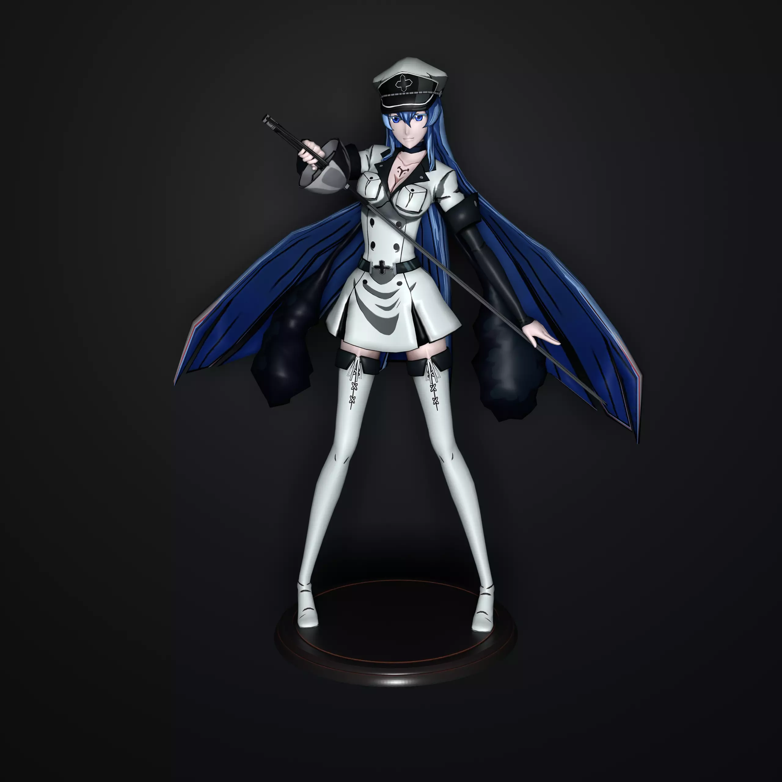 Esdeath 3D print model_0