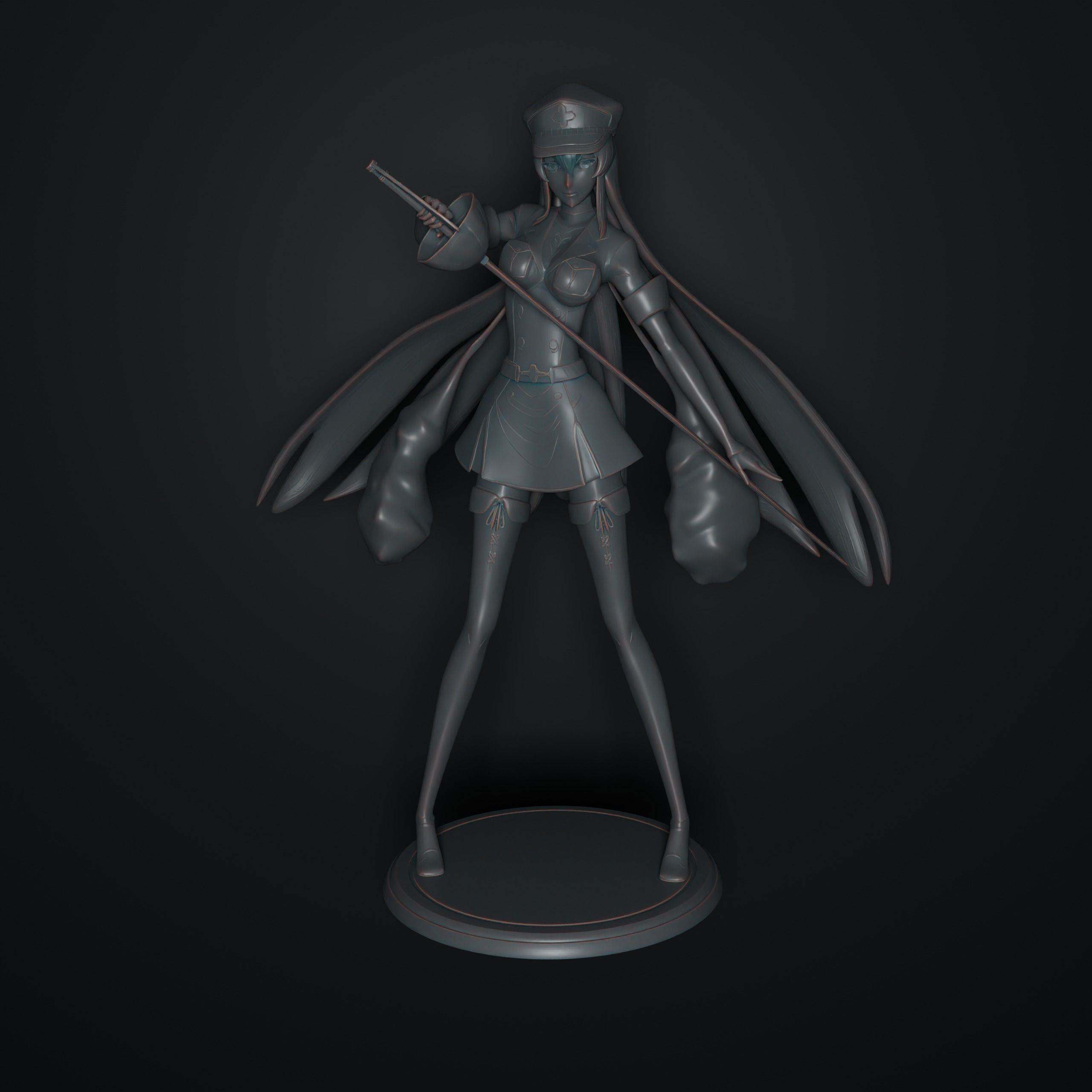 Esdeath 3D print model_1