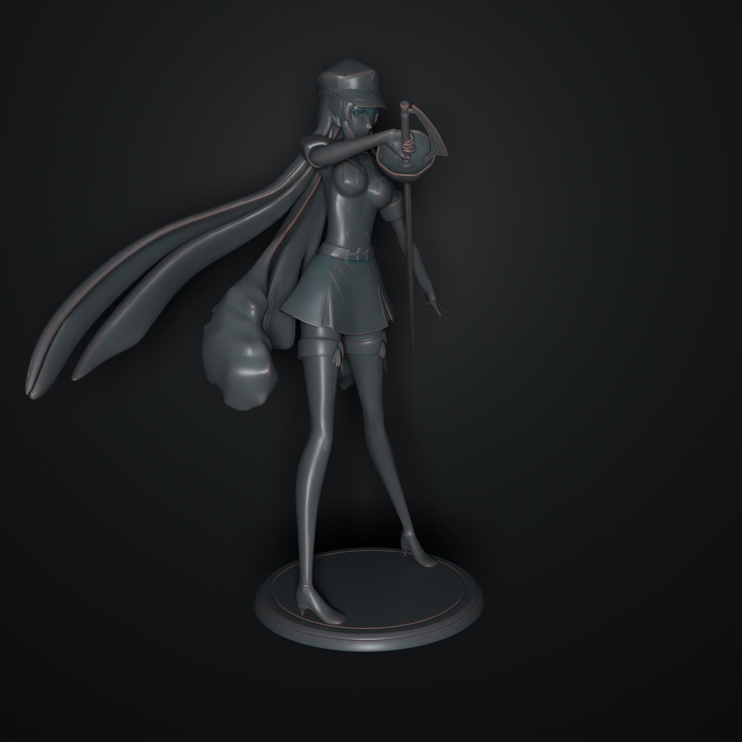 Esdeath 3D print model_11