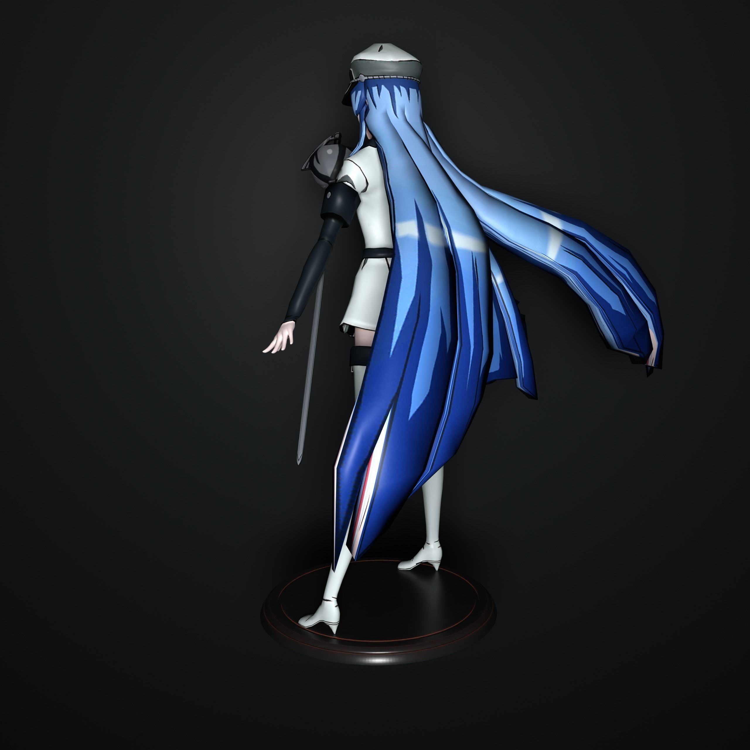 Esdeath 3D print model_4
