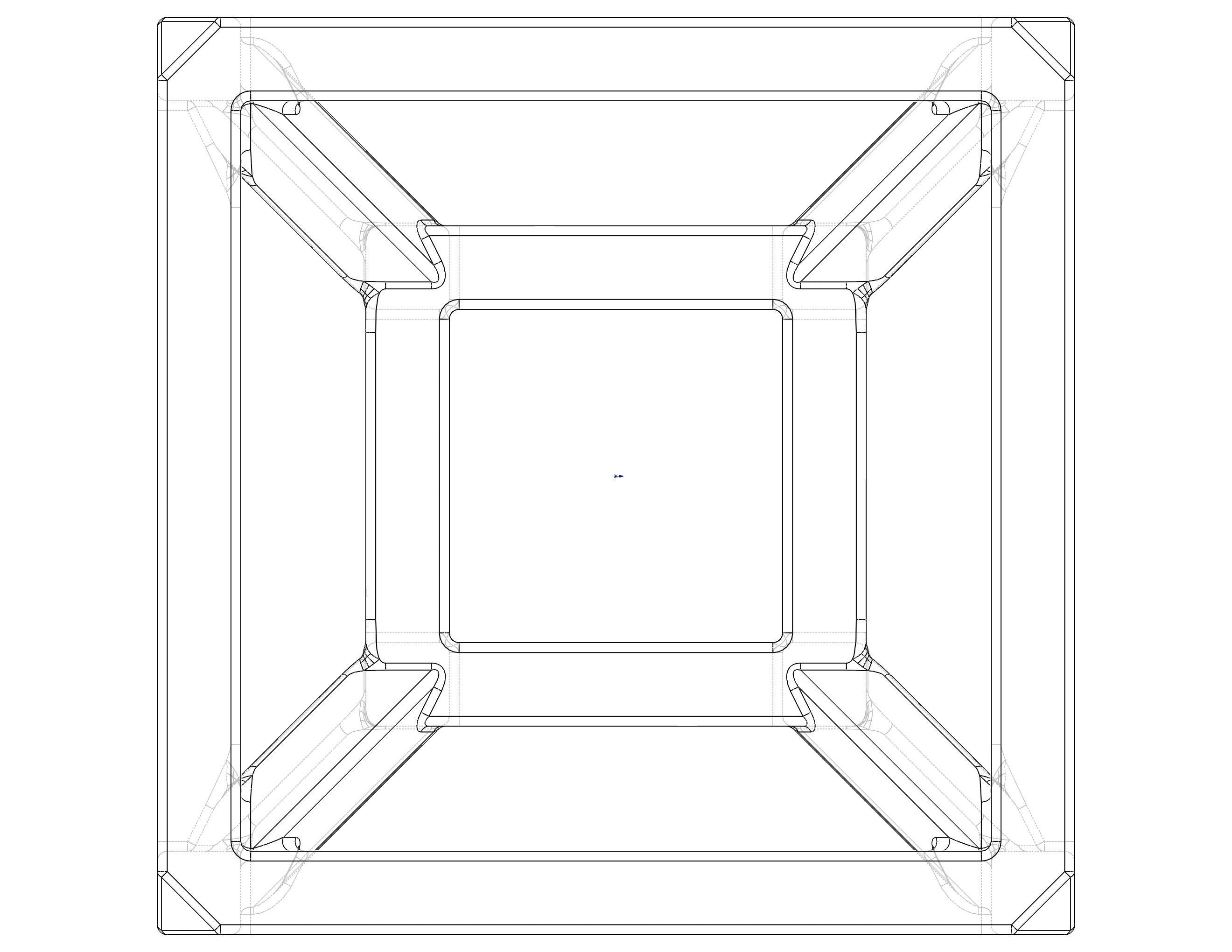 SQ Tesseract Hypercube 3D print model_15