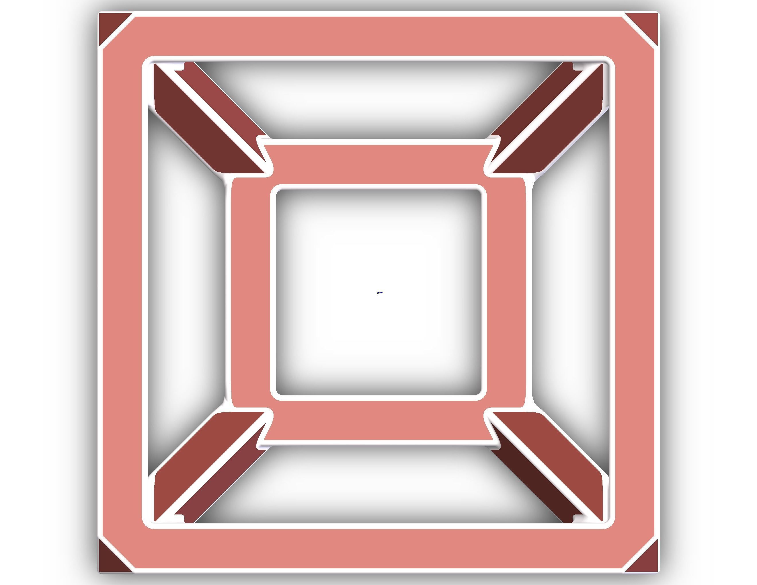 SQ Tesseract Hypercube 3D print model_17
