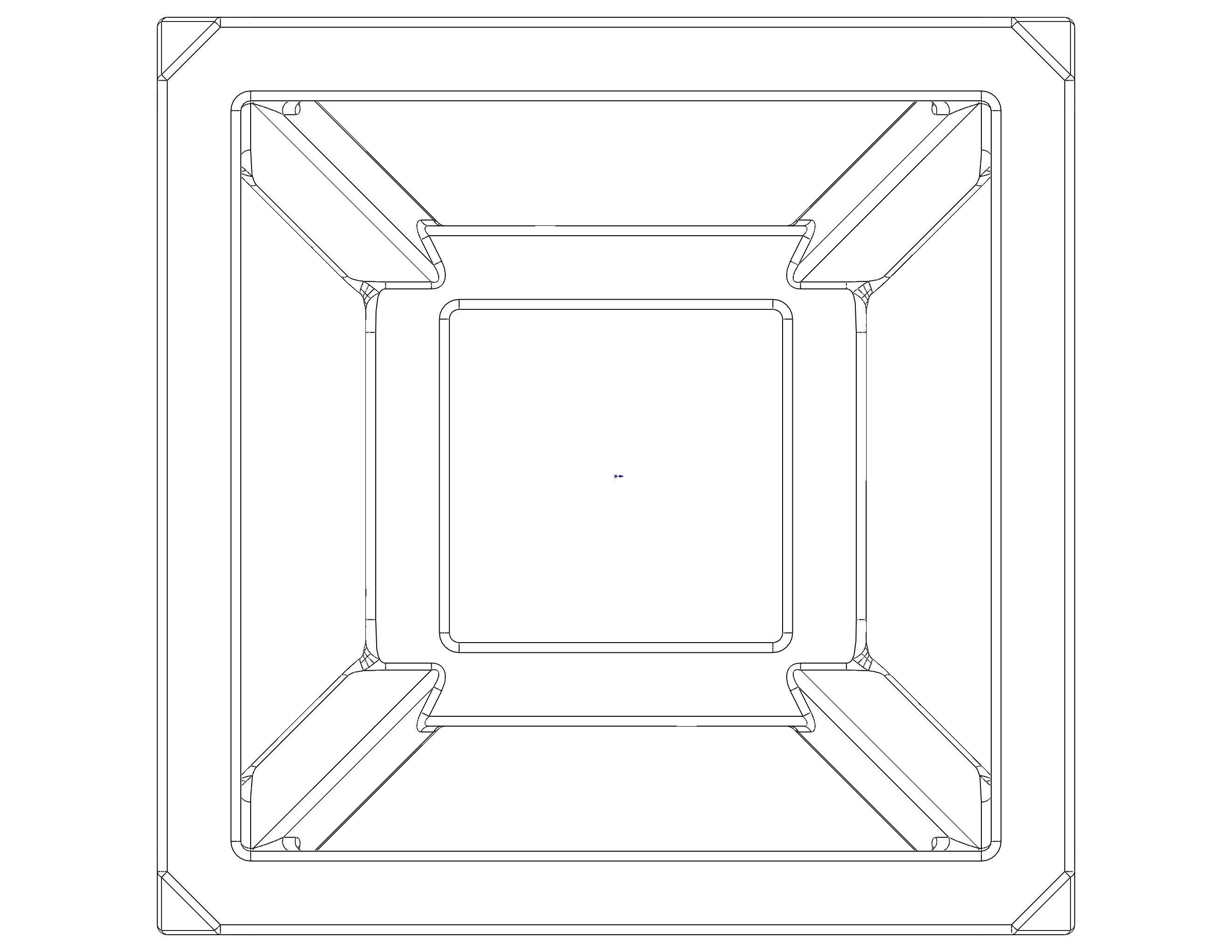 SQ Tesseract Hypercube 3D print model_14