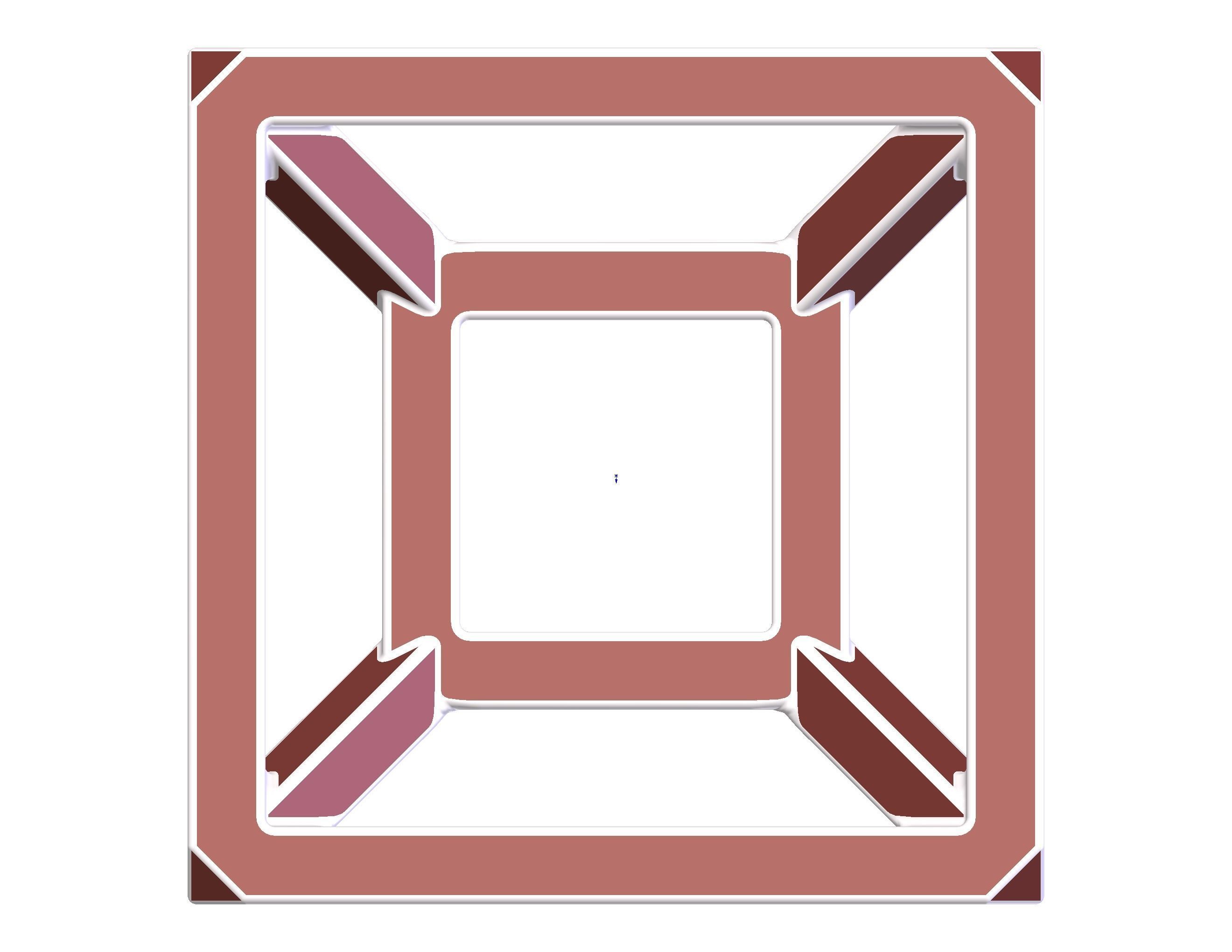 SQ Tesseract Hypercube 3D print model_41