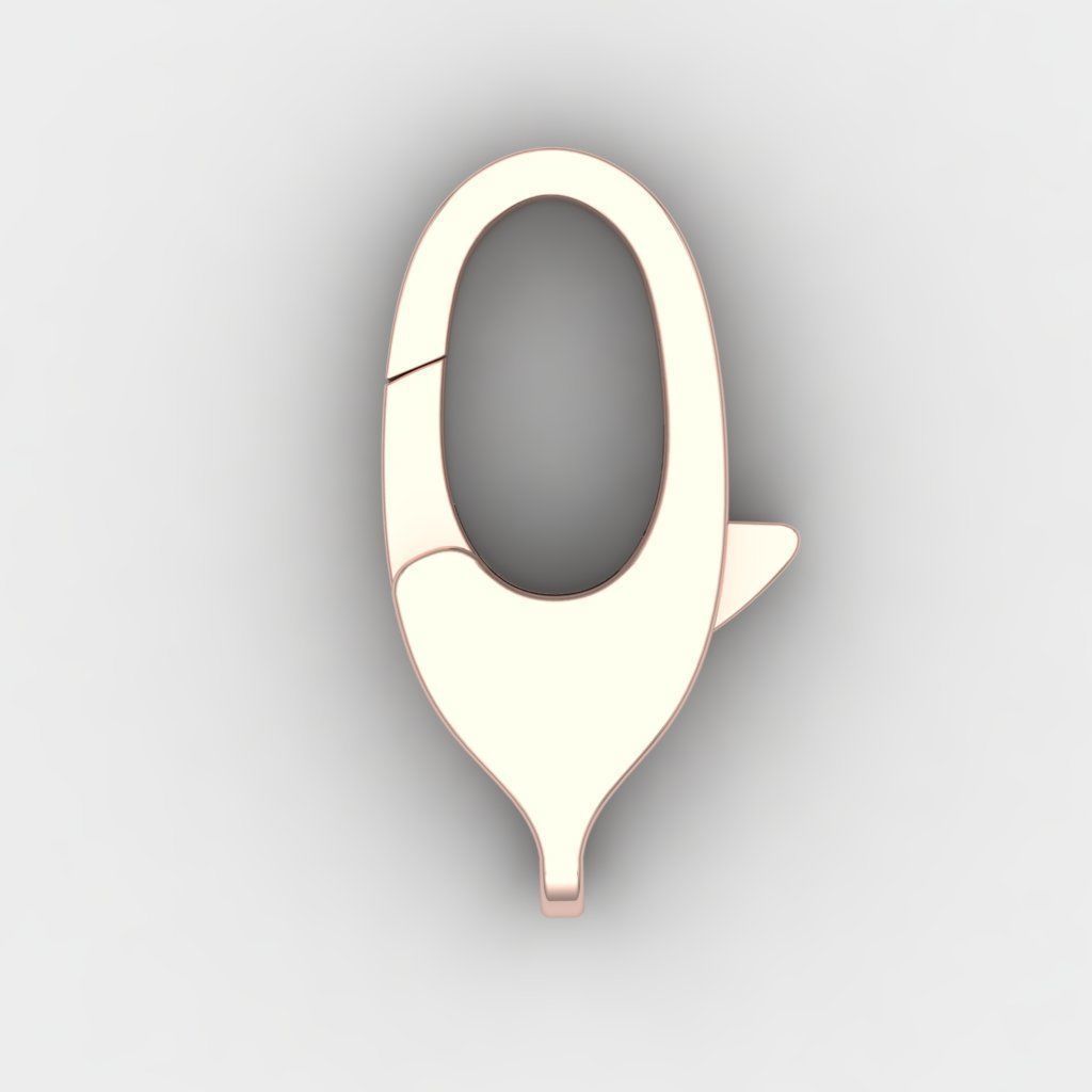 bvlgari pandant and bracelet locks 3D print model_15