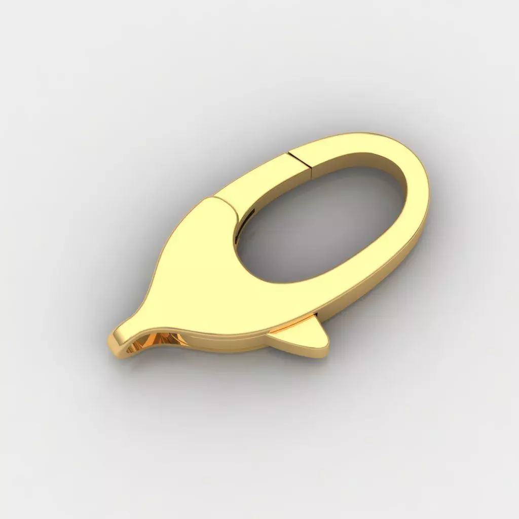 bvlgari pandant and bracelet locks 3D print model_5