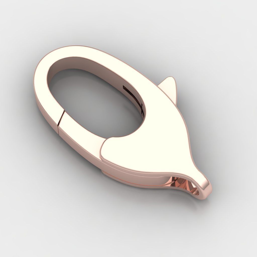 bvlgari pandant and bracelet locks 3D print model_14