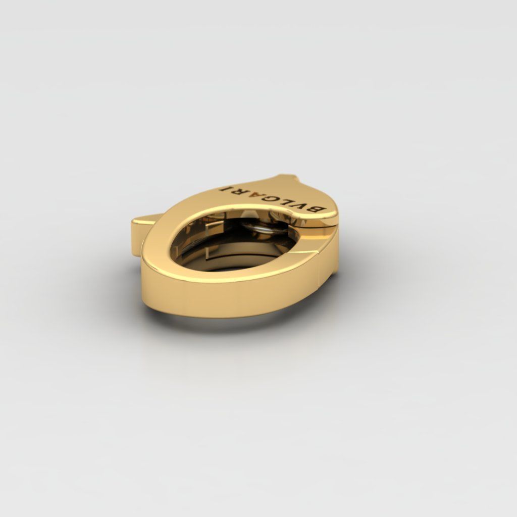 bvlgari pandant and bracelet locks 3D print model_7