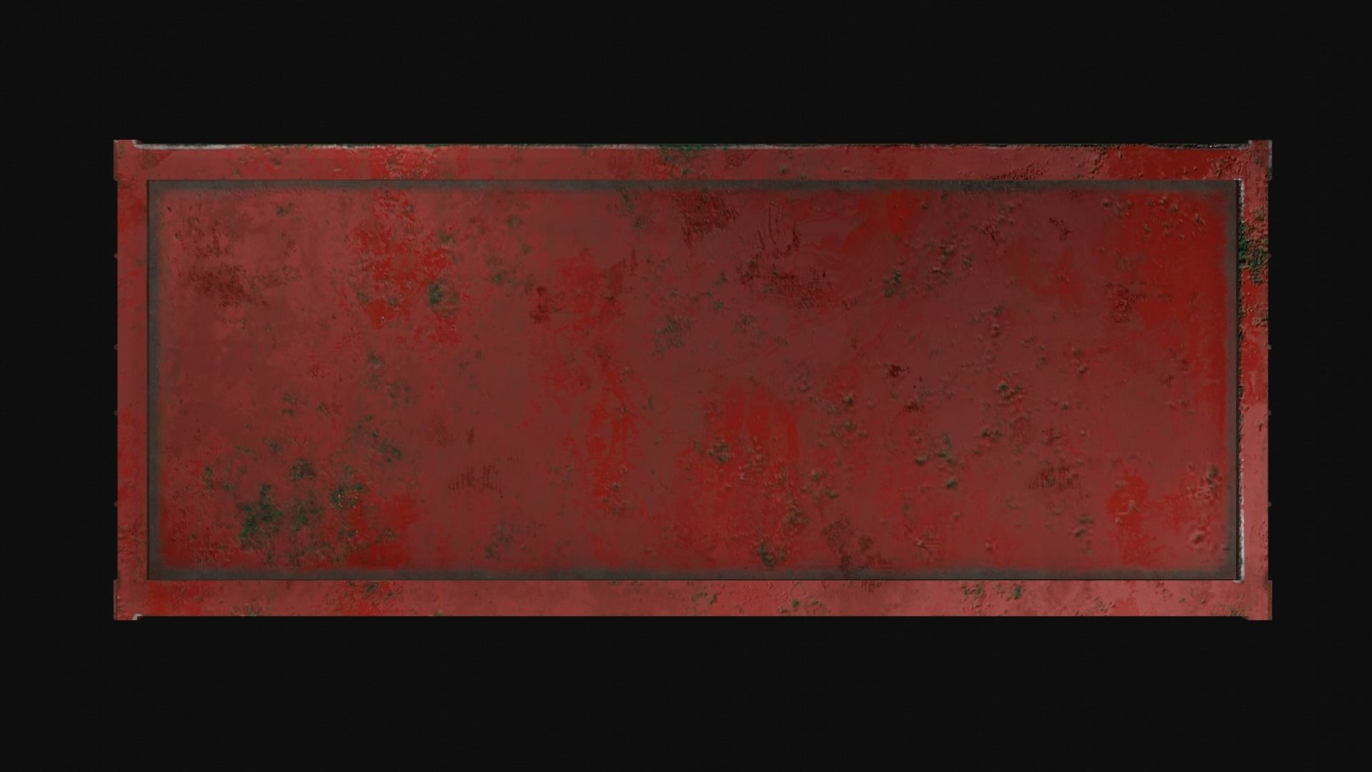 Low-Poly Sea Container v2 Low-poly 3D model_12