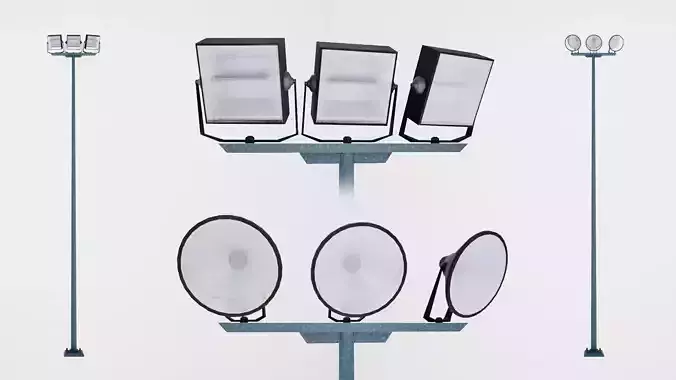 Stadium lights small